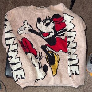 H&M Disney Minnie Mouse Knit Sweater